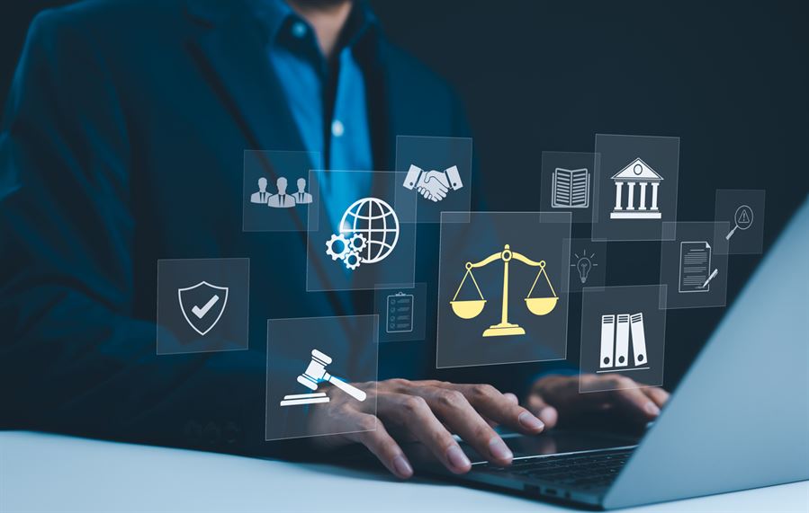 A person using a computer
Description automatically generated